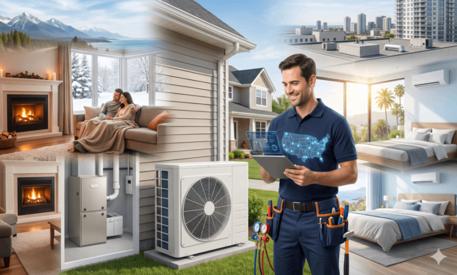 HVAC in Blairs, VA